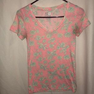 Floral tee shirt